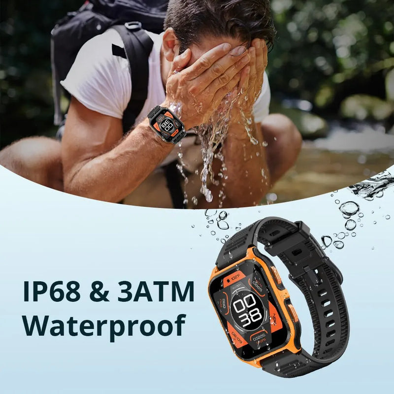 Smartwatch For Xiaomi Android IOS, IP68 Waterproof Fitness Watch