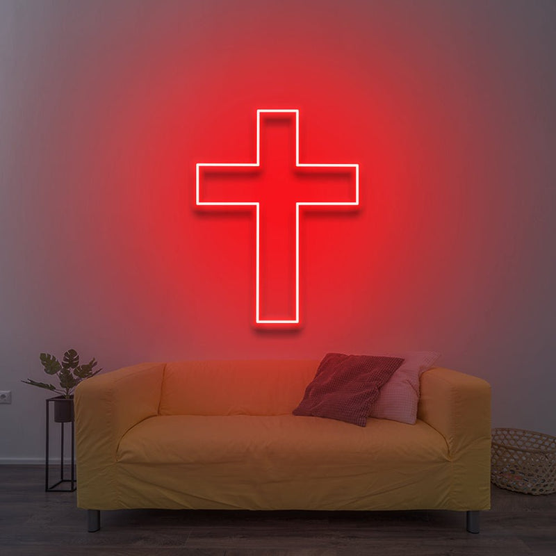 Cross - LED Neon Sign