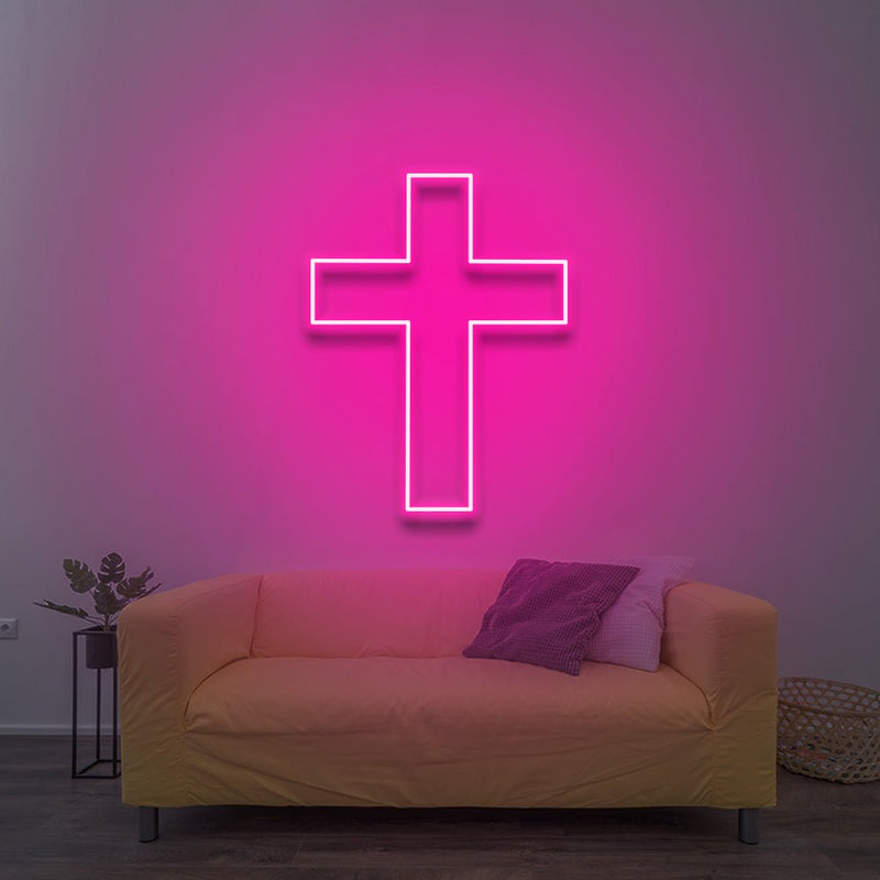 Cross - LED Neon Sign