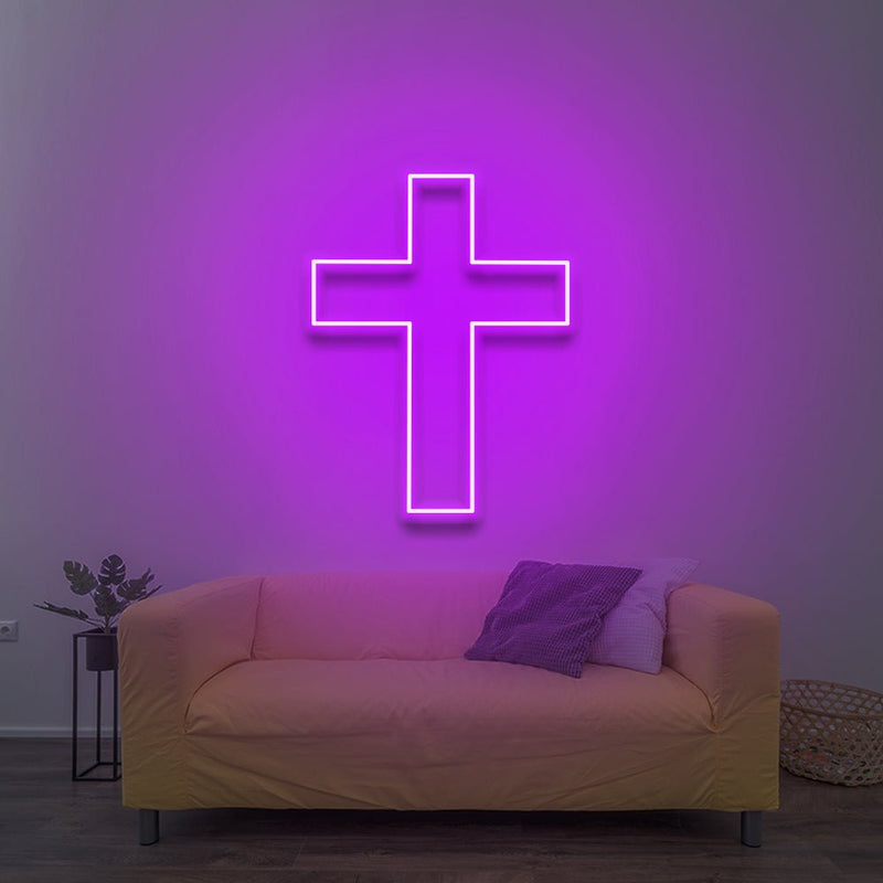 Cross - LED Neon Sign